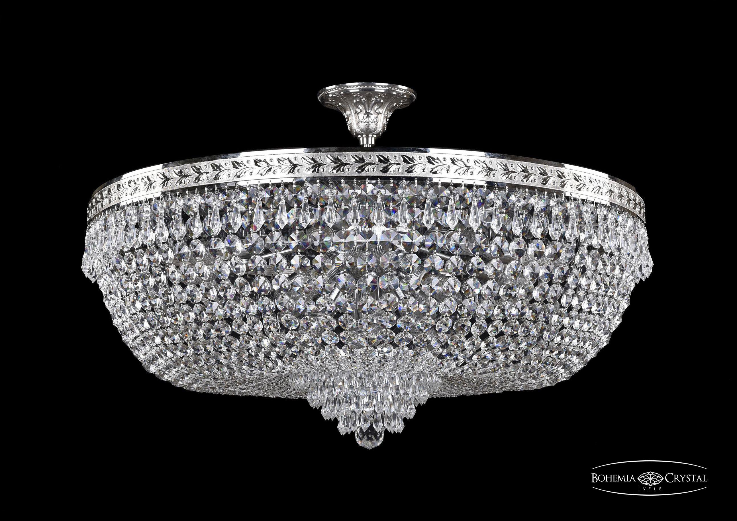 

Люстра на штанге Bohemia Ivele Crystal 19271/80IV Ni