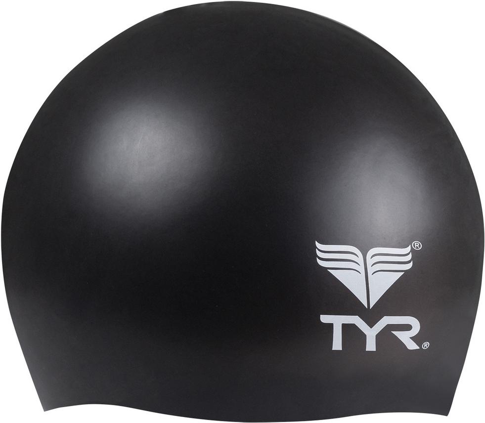 

Шапочка для плавания Tyr Wrinkle Free Junior Silicone Cap черный [LCSJR/001], Wrinkle Free Junior Silicone Cap