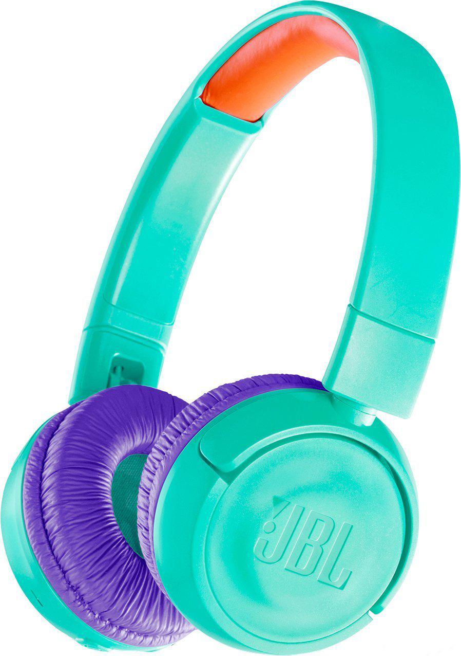 

Наушники с микрофоном JBL JR300BT (бирюзовый)