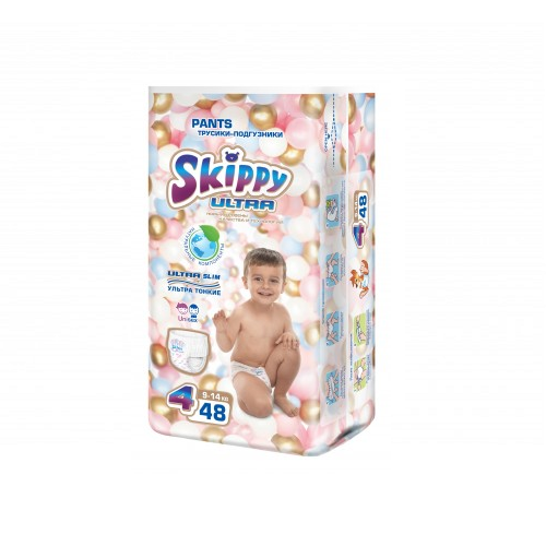 

Детские подгузники Skippy Ultra 4 (48шт)