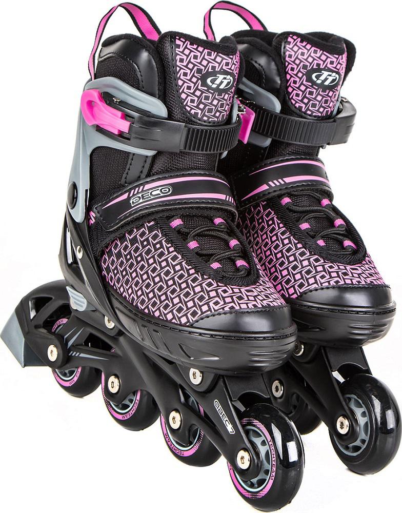 

Роликовые коньки Tech Team Deco р-р 29-32 XS Pink, Deco р-р 29-32 XS