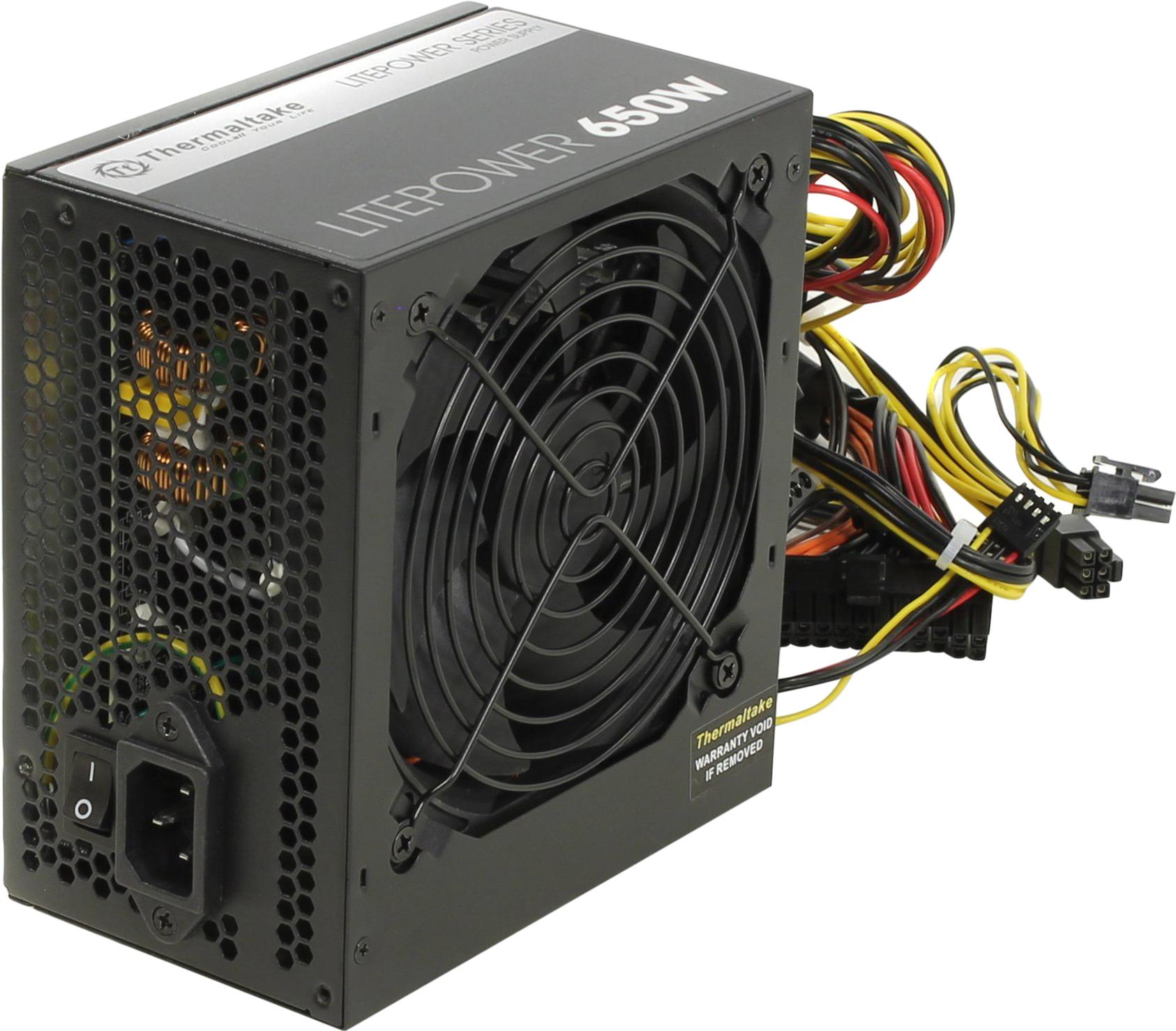 

Блок питания Thermaltake Litepower 650W [LTP-0650P-2], Litepower 650W