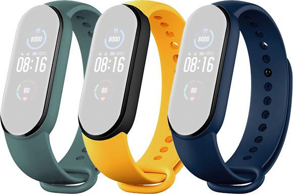 

Сменный ремешок Xiaomi для Xiaomi Mi Smart Band 5 Strap (3 шт) [BHR4640GL], для Xiaomi Mi Smart Band 5 Strap (3 шт)