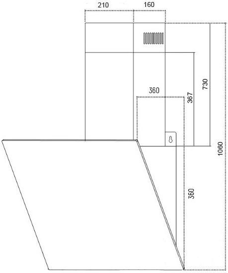 

Вытяжка Schtoff Carina 500 White [4815086000211], Carina 500