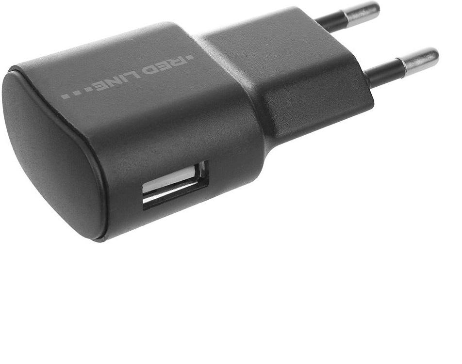 

Зарядное устройство Red Line Lite USB 1A TC-1A Black [УТ000010347], Lite USB 1A TC-1A