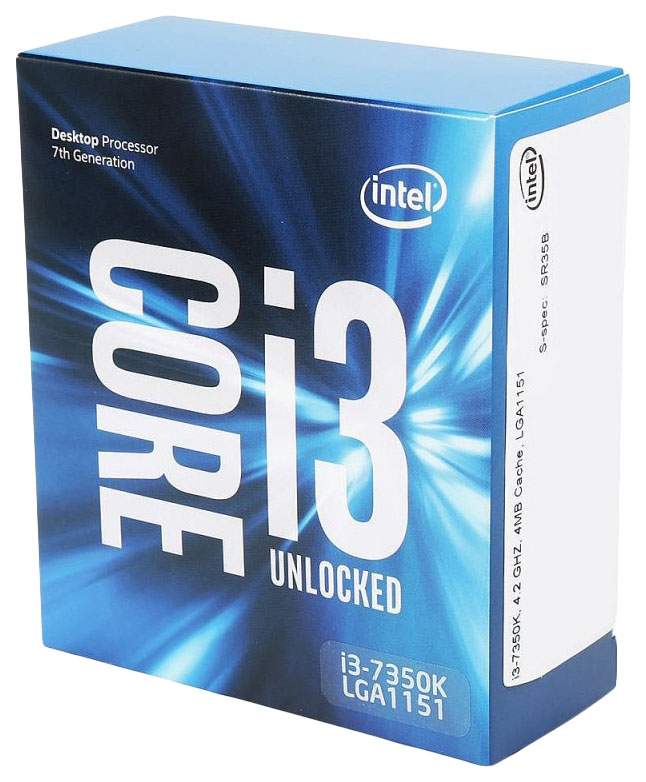 

Процессор Intel Core i3-7350K, Core i3-7350K