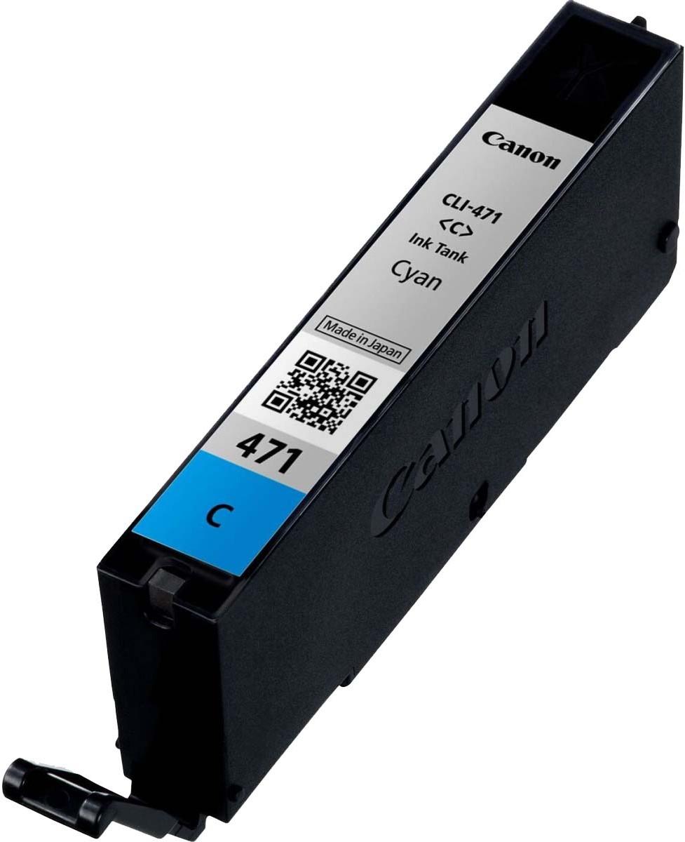 

Картридж для принтера Canon CLI-471C, Картридж Canon CLI-471C голубой (0401C001)