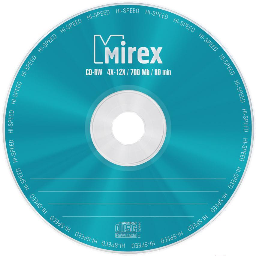 

Оптический диск Mirex CD-RW 700Mb 12х slim [UL121002A8S], Оптический диск Mirex CD-RW 700Mb 12х slim UL121002A8S