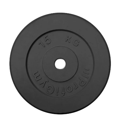

Диск для штанги ProfiGym обрезиненный d 26 мм 15.0 кг черный, обрезиненный d 26 мм 15.0 кг