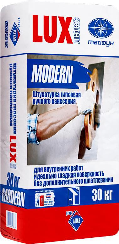 

Штукатурка Тайфун Люкс Modern (30кг), Люкс Modern 30кг