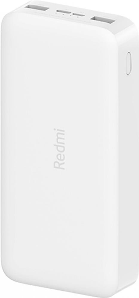 

Портативное зарядное устройство Xiaomi Redmi Power Bank 20000 mAh White [VXN4285GL], Redmi Power Bank 20000 mAh