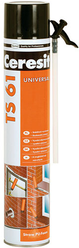 

Пена монтажная Ceresit TS 61 (750мл), Пена монтажная Ceresit TS 61 750мл