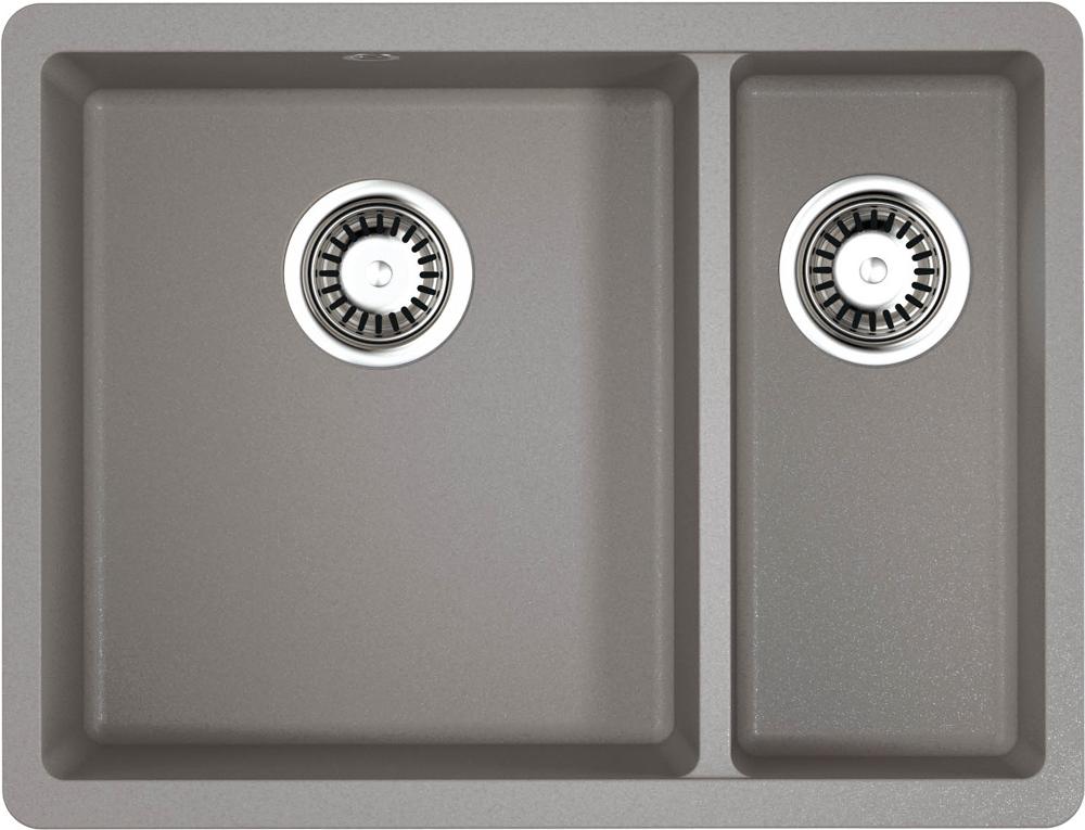 

Кухонная мойка Omoikiri Kata 55-2-U-GR Artgranit серый [4993390], Kata 55-2-U-GR