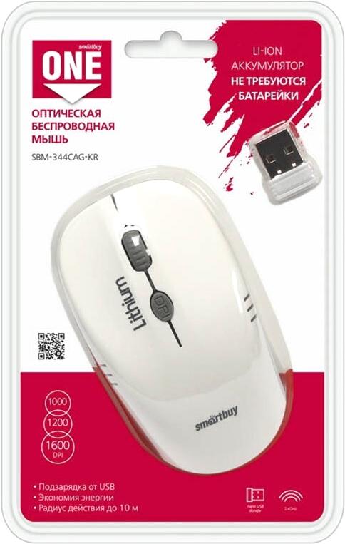 

Мышь SmartBuy SBM-344CAG-WG белый/серый, SBM-344CAG-WG