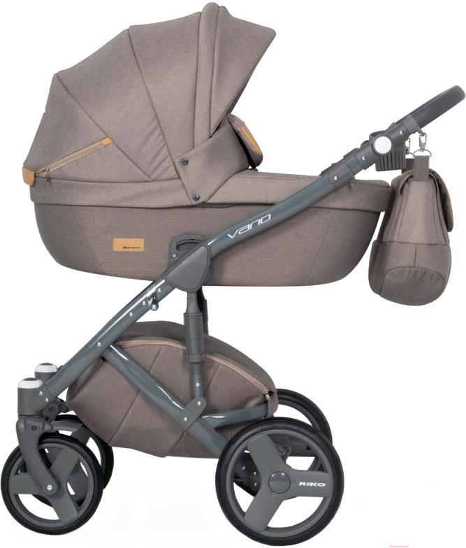 

Детская коляска Riko Vario 3 в 1 02/caramel, Vario 3 в 1