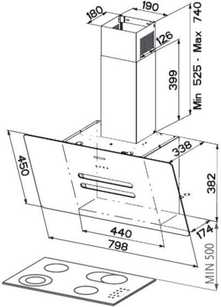 

Вытяжка Faber Vanity EG6 WH A80, Vanity EG6 WH A80