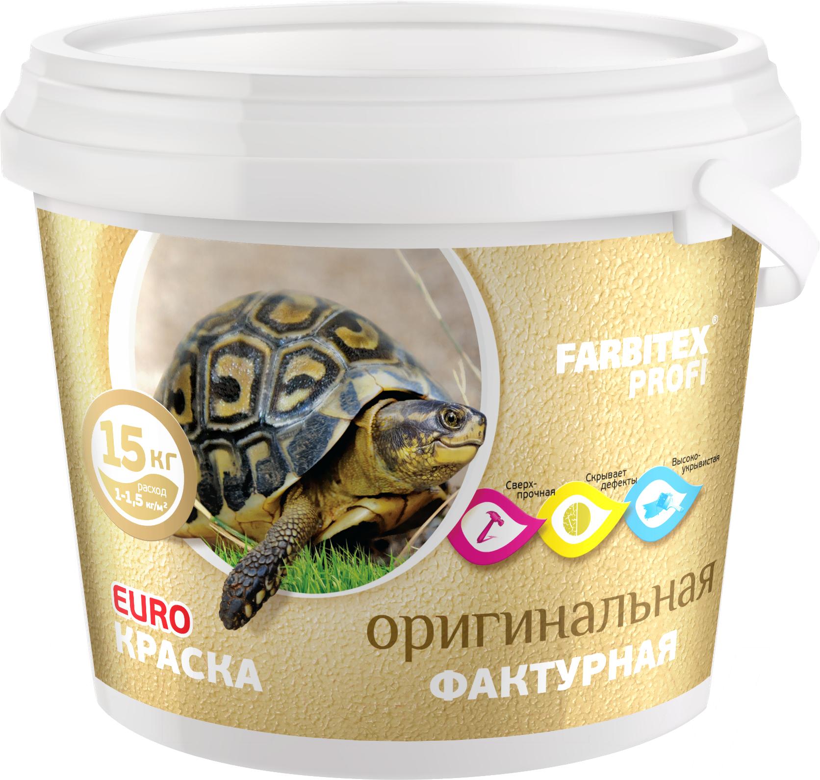 

Краска Farbitex Profi Фактурная декоративная акриловая 7 кг