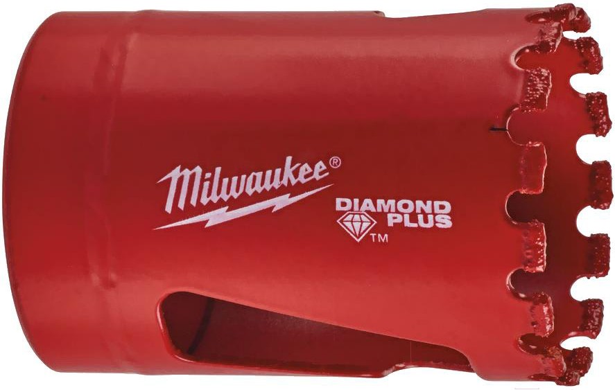 

Алмазное сверло Milwaukee Diamond Plus 49565645, Алмазная коронка Milwaukee Diamond Plus 51мм 49565645