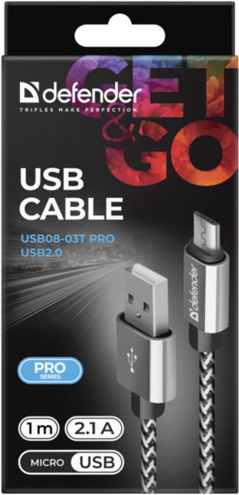 

Кабель для компьютера Defender USB09-03T PRO белый, Defender USB09-03T PRO белый