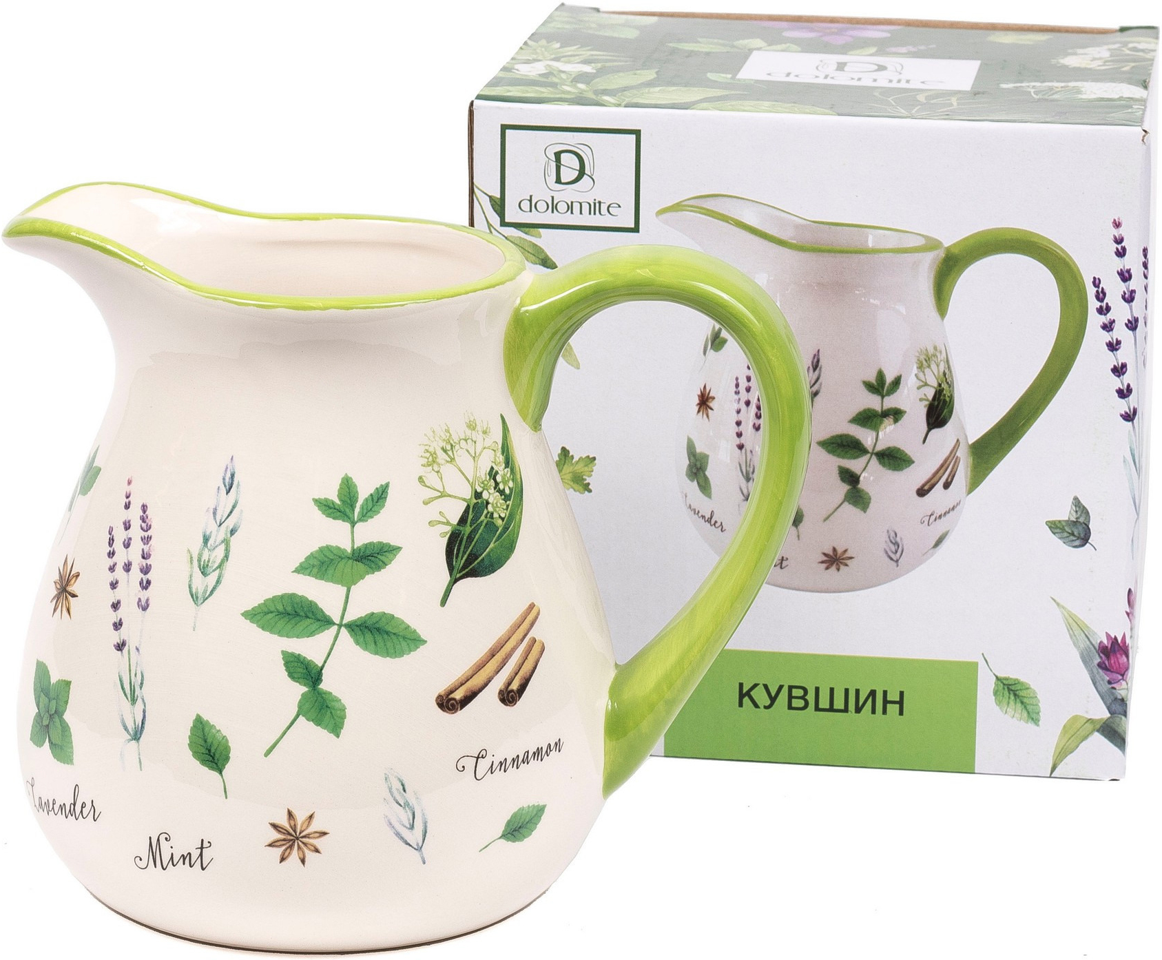 

Кувшин Choosing Porcelain Herbal Green 1л (L2520942)