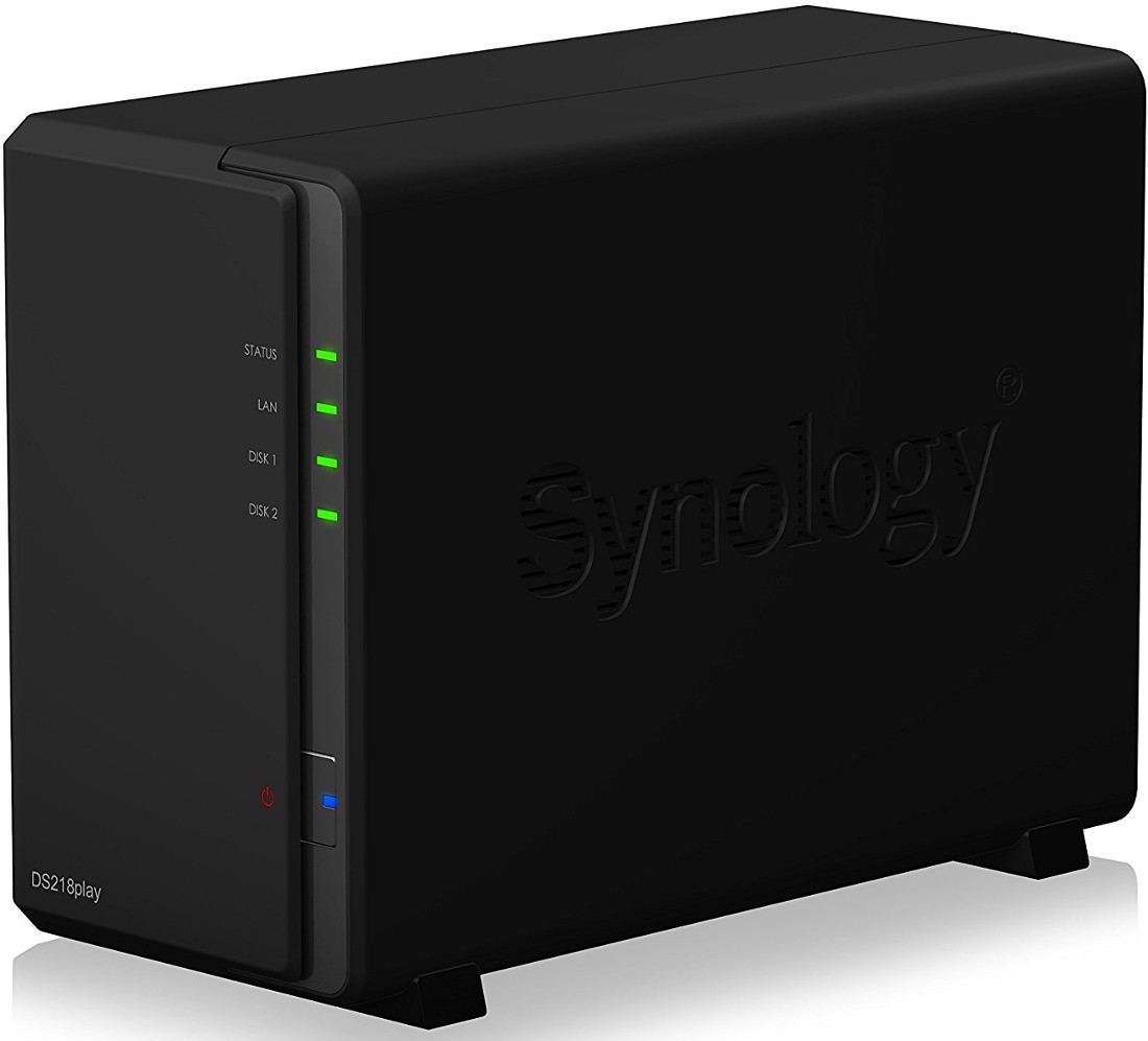 

Сетевой накопитель Synology DS218PLAY