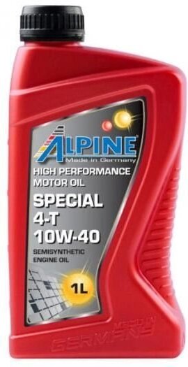 

Моторное масло Alpine Special 4T 10W40 1л (0121461)