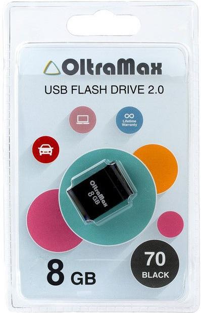 

Usb flash Oltramax OM-8GB-70 черный, OM-8GB-70