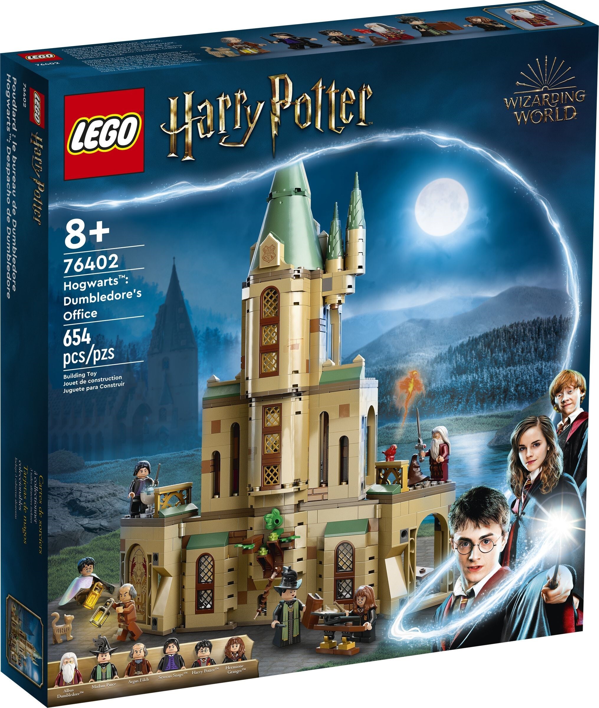 

Конструктор Lego Harry Potter Хогварт: Кабинет Дамблдора (76402)