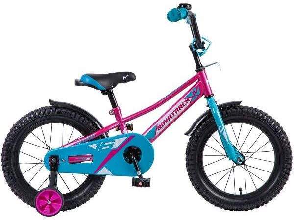 

Велосипед Novatrack Valiant 16 фуксия