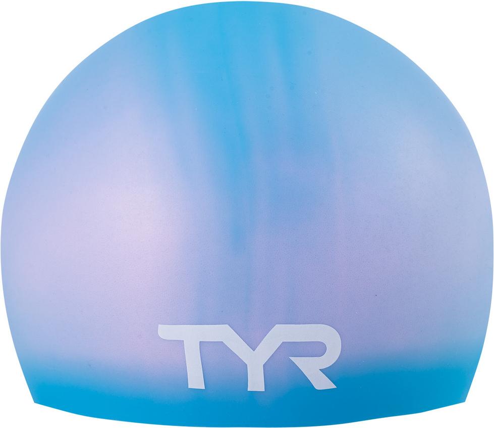 

Шапочка для плавания Tyr Long Hair Wrinkle-Free Silicone Junior Cap голубой [LCSJRL/420], Long Hair Wrinkle-Free Silicone Junior Cap