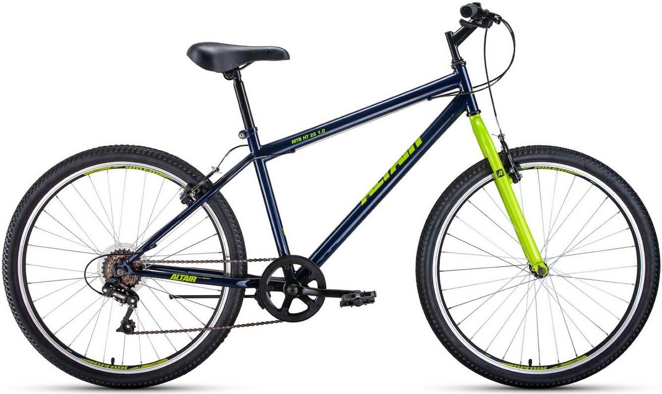 

Велосипед Forward Altair 26" MTB HT 19" 1.0 7 ск 20-21 г темно-синий/зеленый [RBKT1M166013], Altair 26" MTB HT 19" 1.0 7 ск 20-21 г