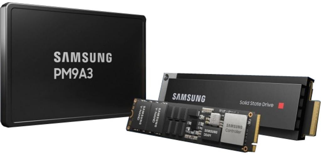 

SSD диск Samsung 960GB [MZ1L2960HCJR-00A07], Накопитель Samsung PM9A3 960GB MZ1L2960HCJR-00A07 (NVMe, PCI-E 4.0x4, M.2)