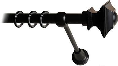 

Карниз Lm Decor Верди 030 1р гладкий 25мм 3.2м черный матовый, Верди 030 1р гладкий 25мм 3.2м