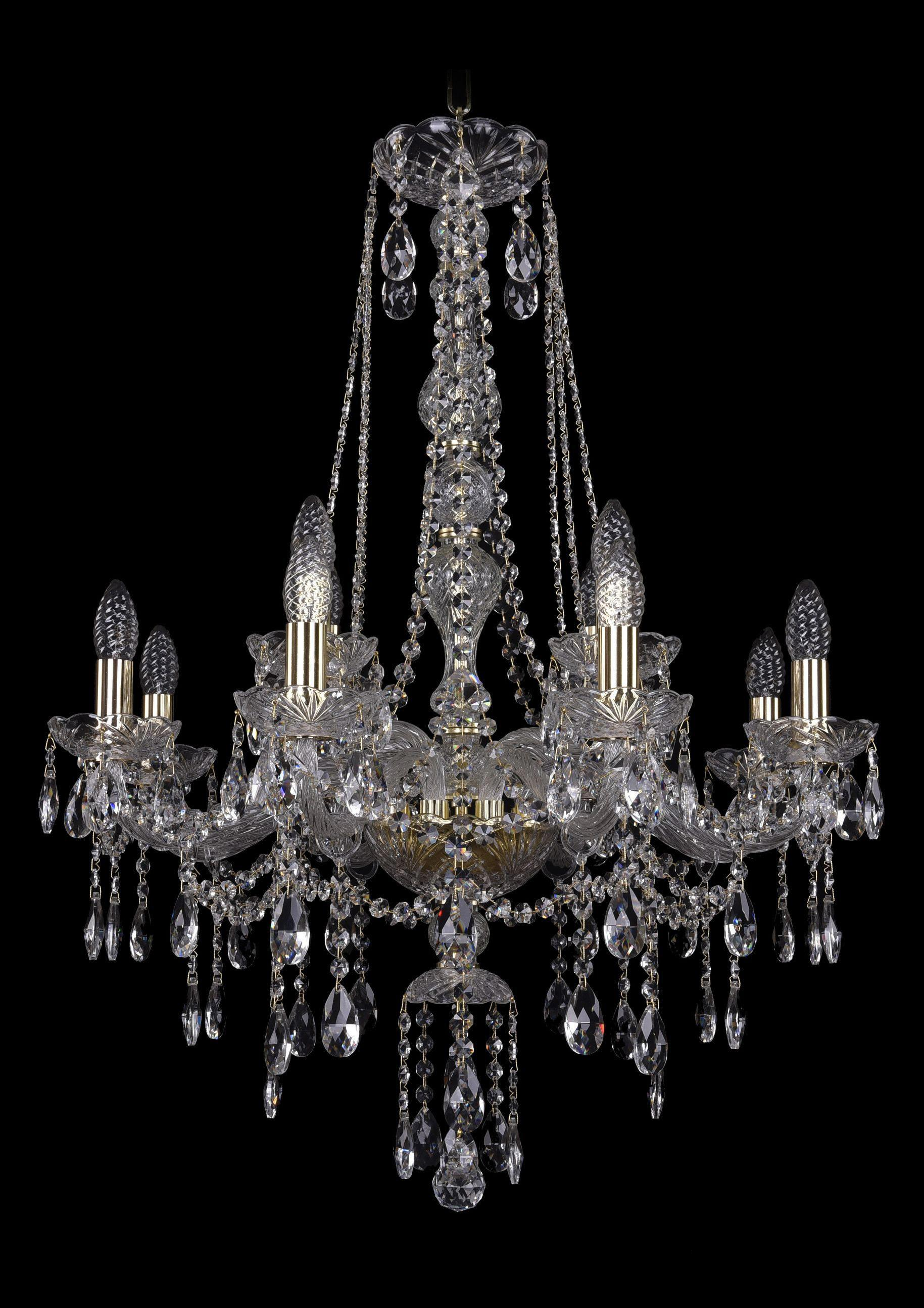 

Люстра подвесная Bohemia Ivele Crystal 1415/8+4/220/h-86/G, Подвесная люстра Bohemia Ivele Crystal 1415/8+4/220/h-86/G