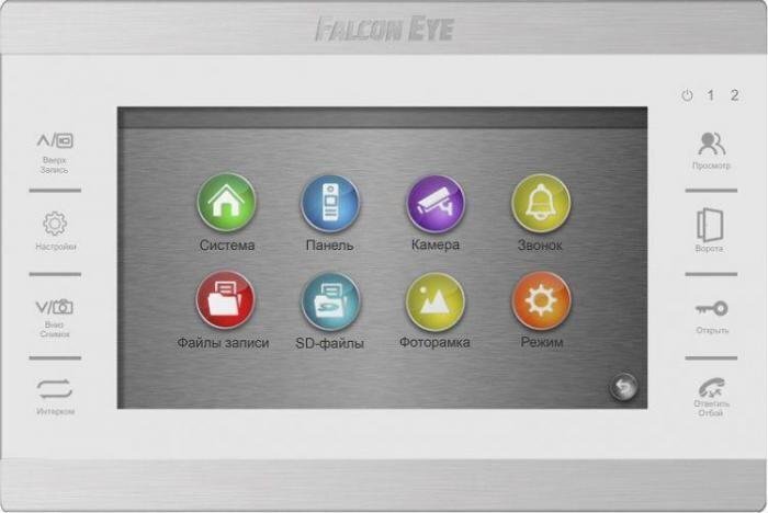 

Видеодомофон Falcon Eye FE-70 ATLAS HD White