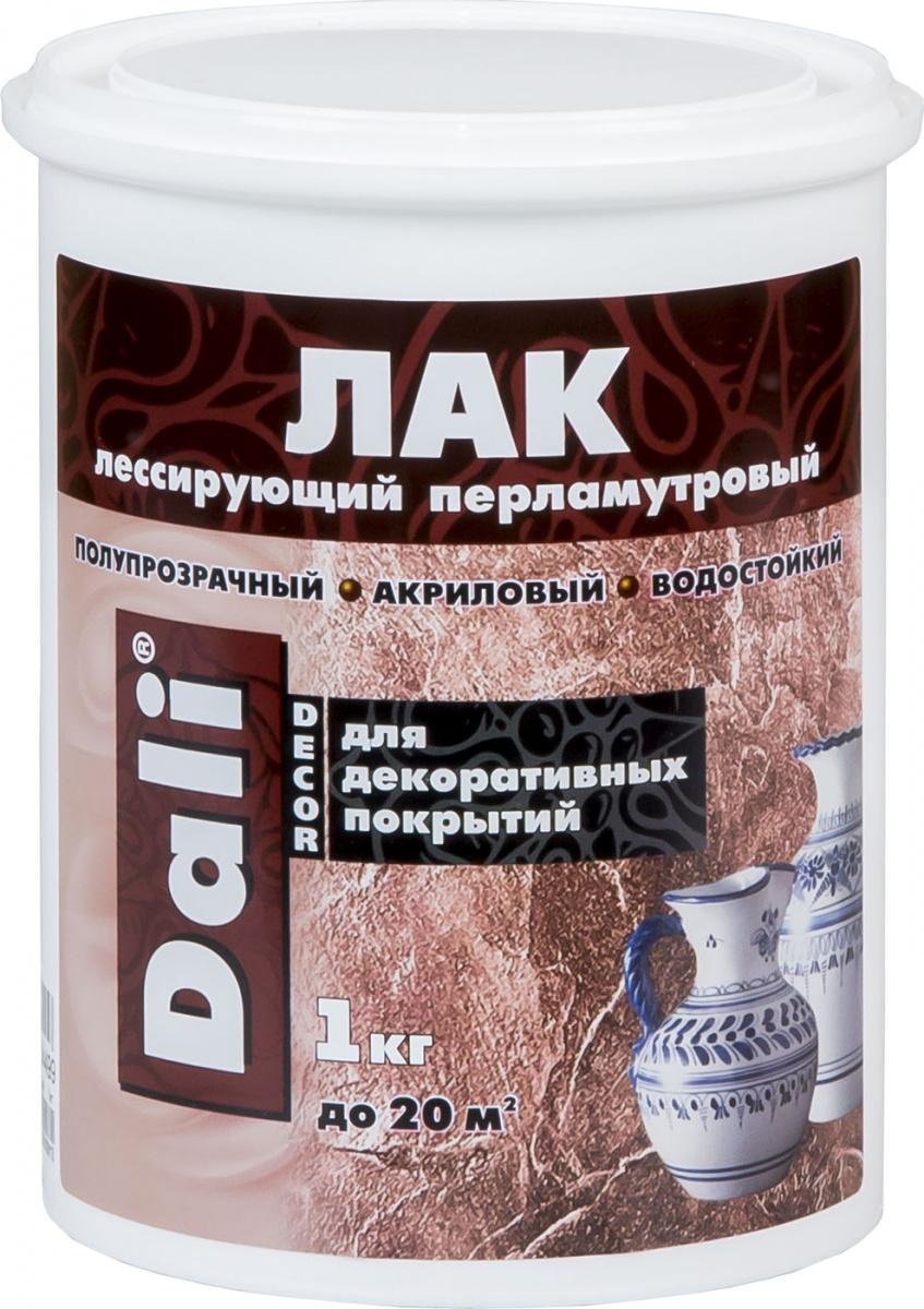 

Лак строительный Dali Перламутровый 1 кг (бесцветный)