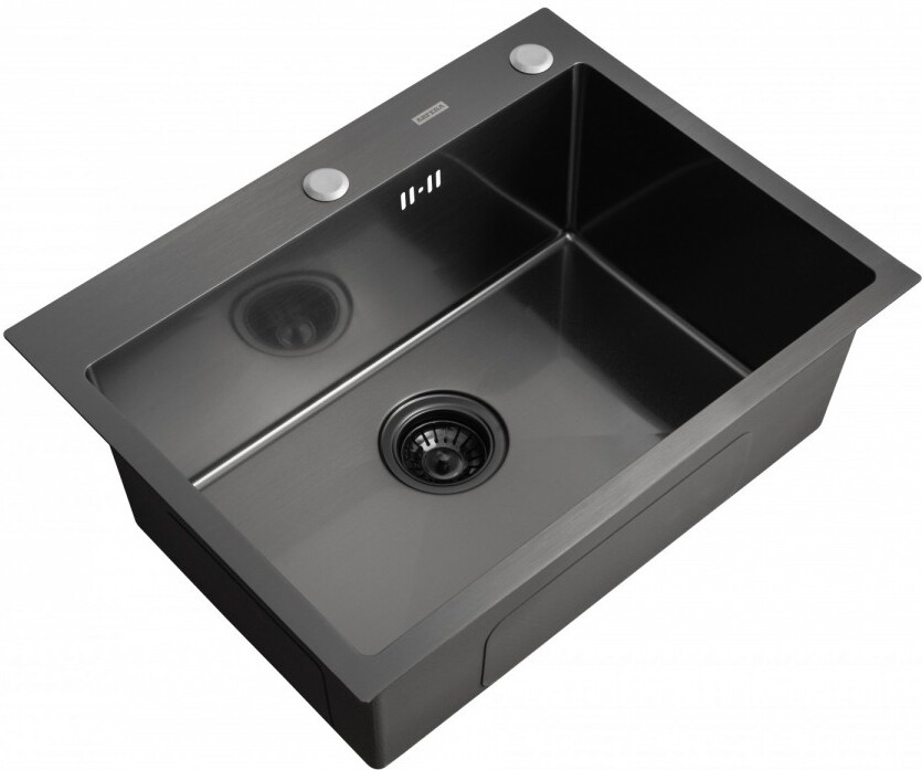 

Кухонная мойка Arfeka Eco AR 600х450 Black PVD Nano