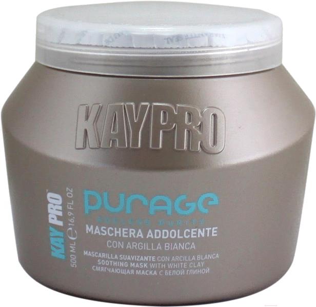 

Маска для волос Kaypro Purage смягчающая с белой глиной (500мл), Маска Purage смягчающая с белой глиной 500мл
