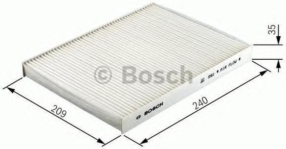 

Салонный фильтр Bosch 1987432409, 1987432409