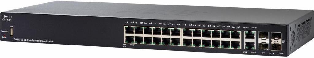 

Коммутатор Cisco SG350-28-K9-EU, SG350-28-K9-EU