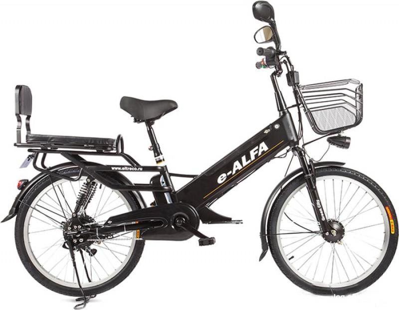 

Электровелосипед Eltreco Green City E-Alfa GL черный, Green City E-Alfa GL