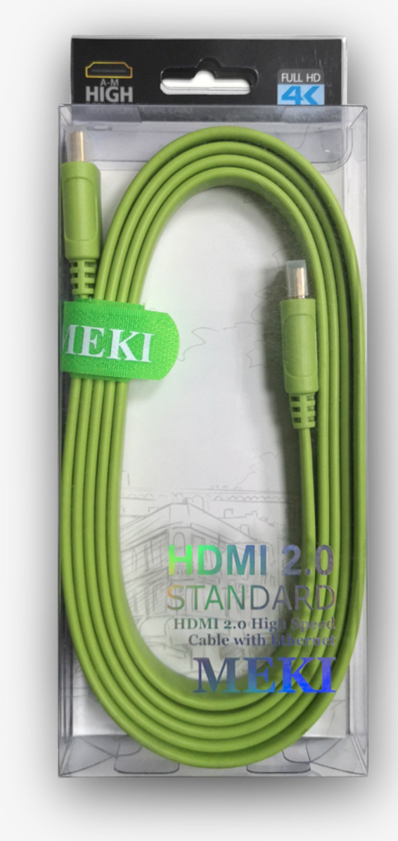 

Кабель Meki Cables GH-T-2GR 2м зеленый