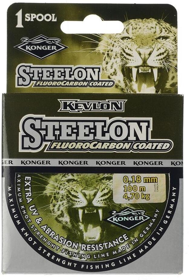 

Леска флюорокарбоновая KONGER STEELON FLUOROCARBON 100 м 0,30 мм [220100030], Леска флюорокарбоновая KONGER STEELON FLUOROCARBON 100 м 0,30 мм 220100030