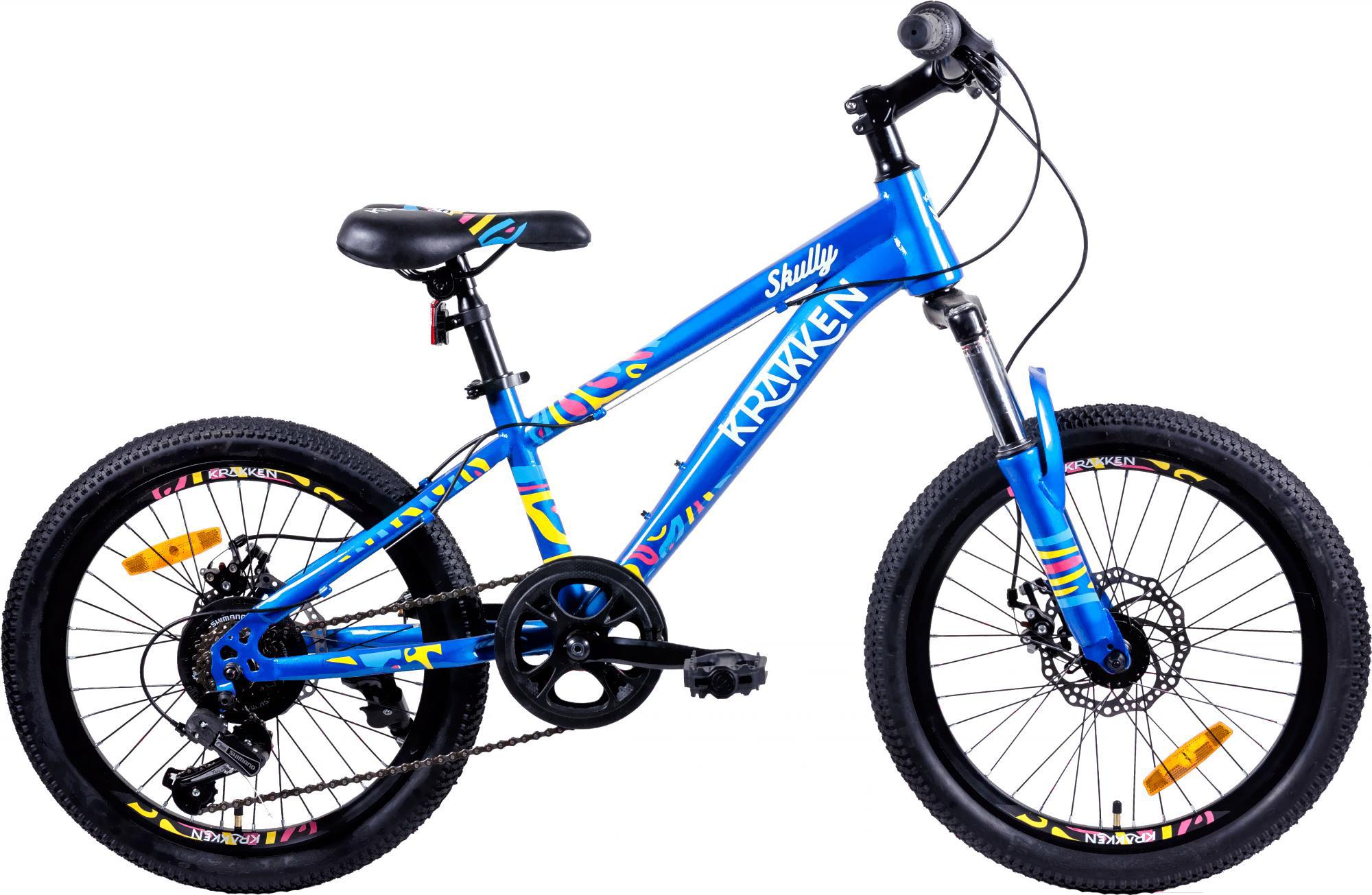 

Велосипед детский Krakken Skully 20'' 2021 синий, Skully 20 2021