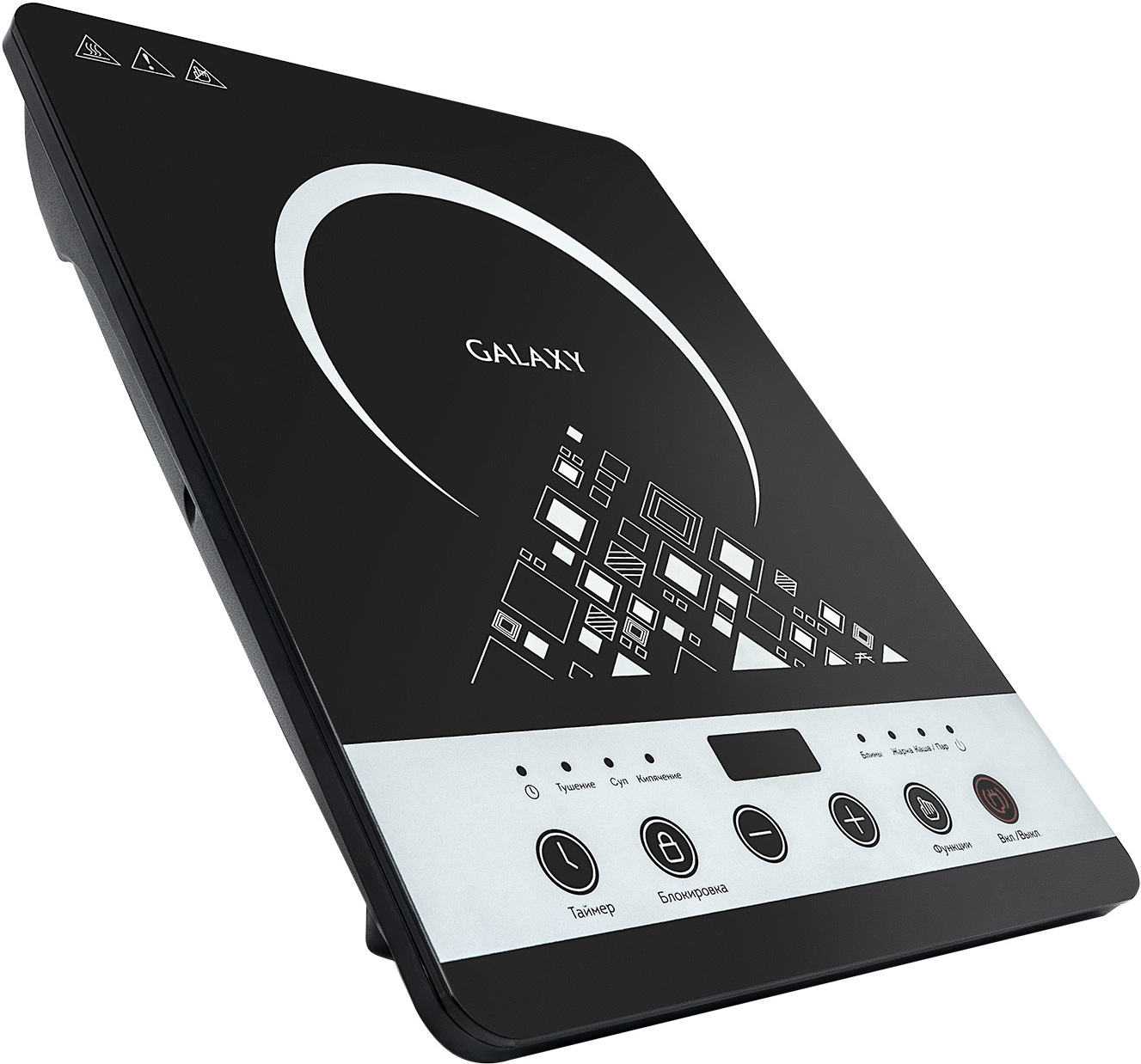 

Настольная плита Galaxy GL3059 черный, Настольная плита Galaxy GL3059
