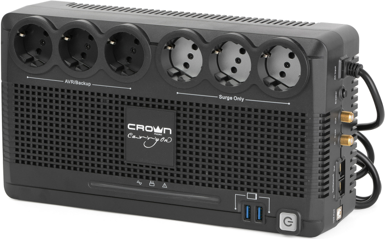 

Источник бесперебойного питания CROWN CMUS-165 EURO SMART [CM000003140], Источник бесперебойного питания Crown CMUS-165 EURO SMART CM000003140