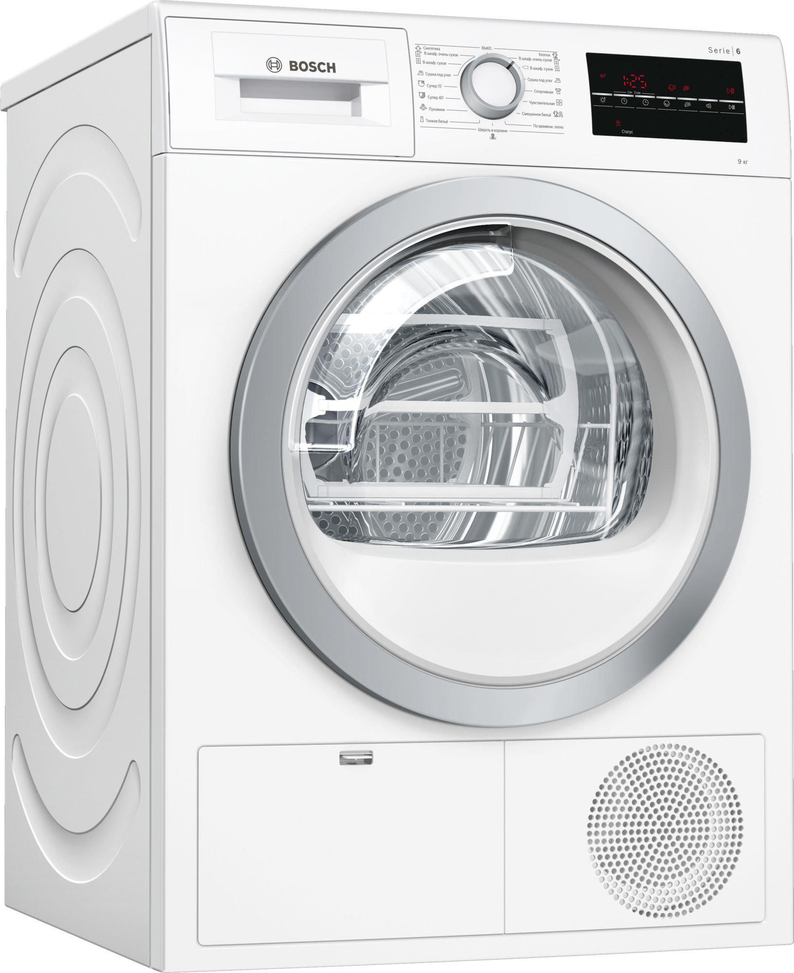 

Сушильная машина Bosch WTG86401OE, WTG86401OE