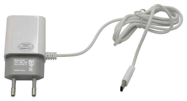 

Сетевое зарядное устройство Jet.A UC-C14 White, UC-C14
