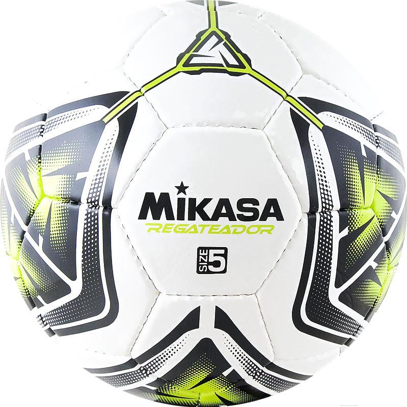 

Футбольный мяч Mikasa Regateador 5-G размер 5 белый/зеленый, Regateador 5-G размер 5