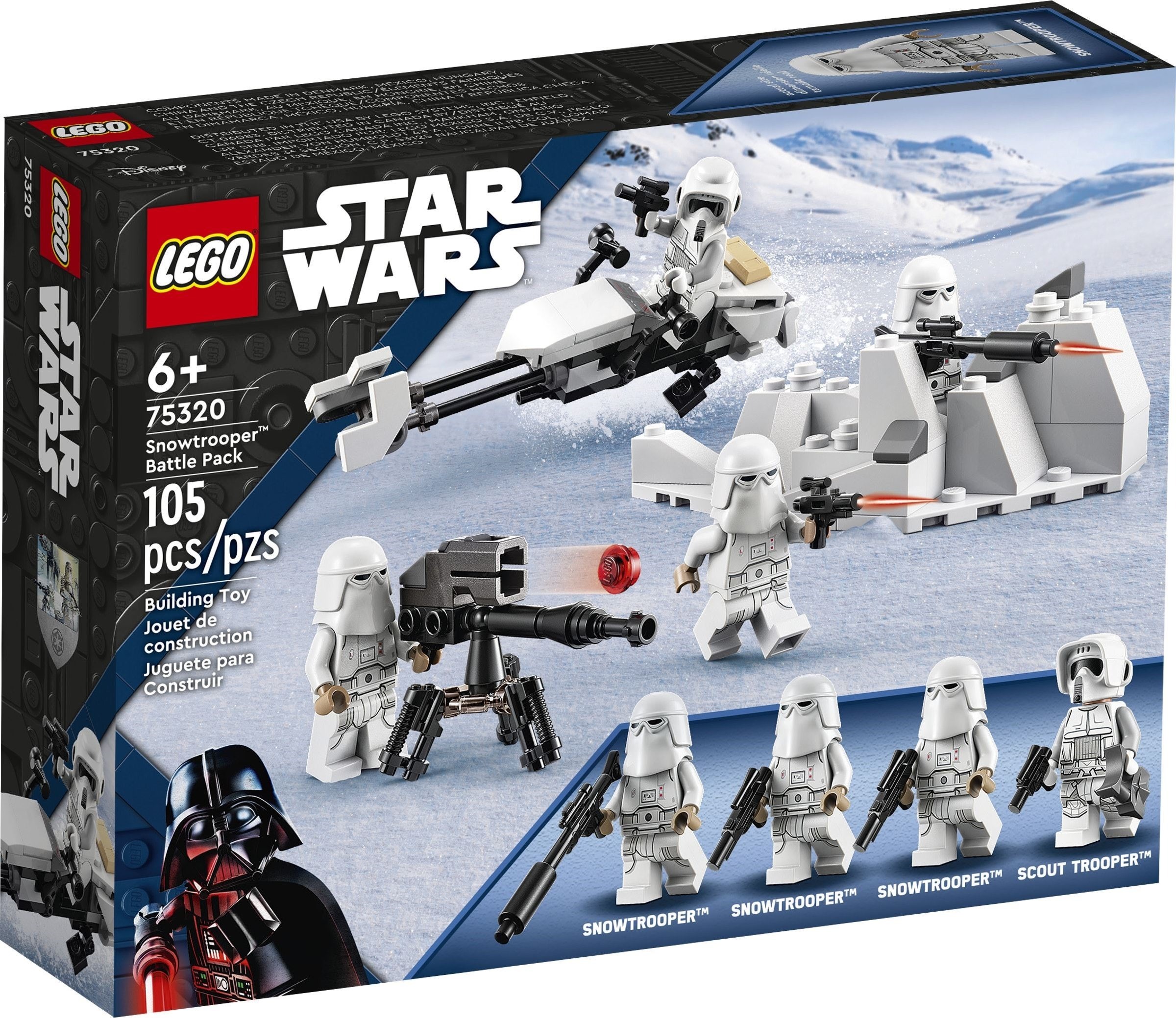 

Конструктор Lego Star Wars Боевой набор снежных пехотинцев (75320)